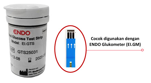 ENDO Blood Glucose Test Strip, EI.GTS