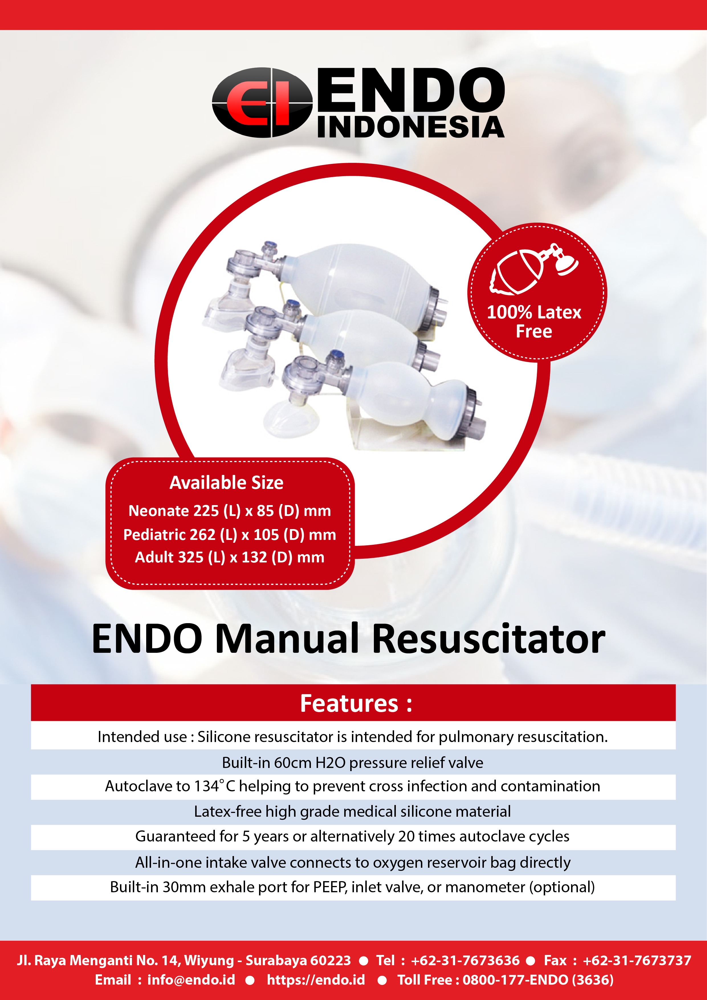 ENDO Manual Resuscitator PT ENDO Indonesia