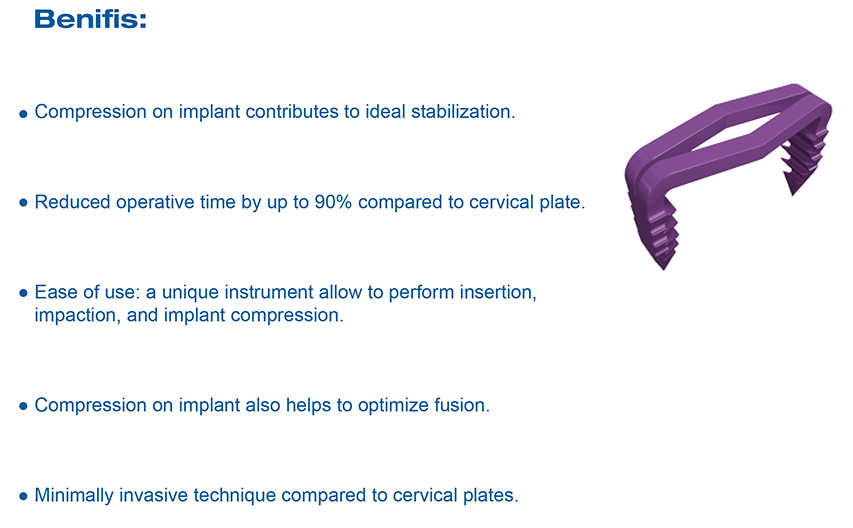 Camic Cervical Plate System -Compression Cervical Plate
