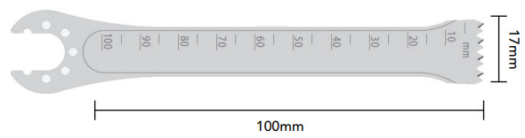 Material Thickness : 1.27 mm
